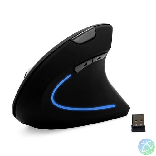 Media-Tech MT1123 Vertical RF V2.0 Wireless mouse Black egér