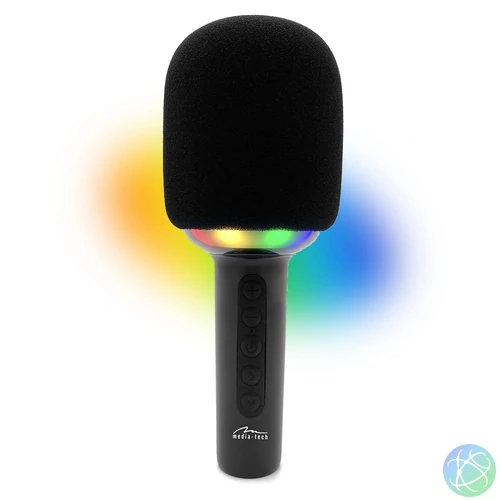 Media-Tech MT399 Karaoke Idol BT Microphone with Bluetooth Speaker mikrofon
