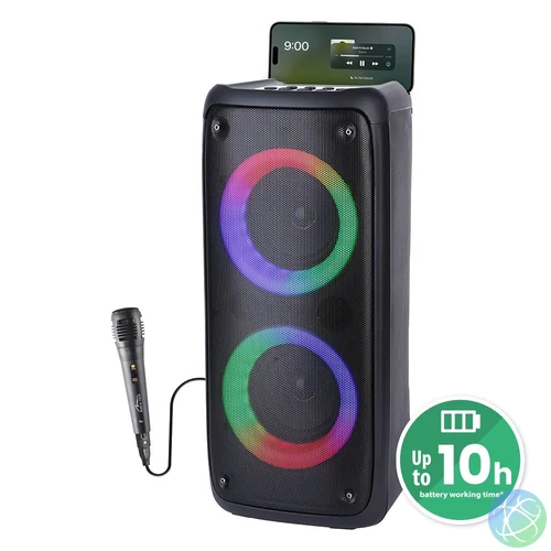 Media-Tech MT3181 FUNBOX portable Bluetooth speaker Black hangszóró