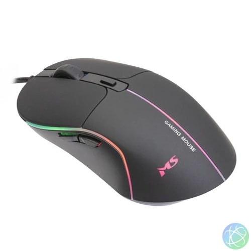 MS Nemesis C320 Gaming mouse Black egér