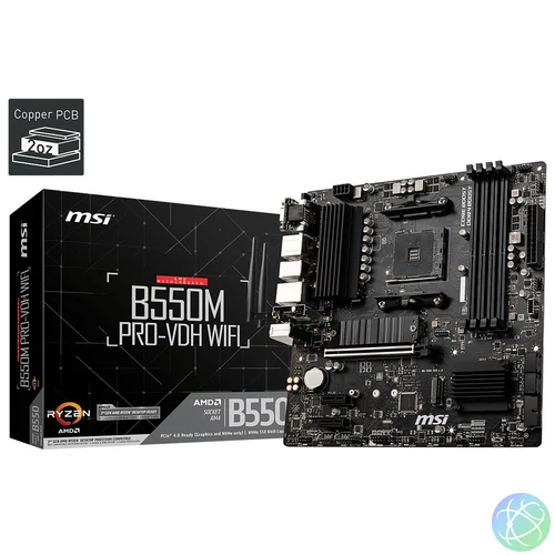 Msi B550M PRO-VDH WIFI alaplap