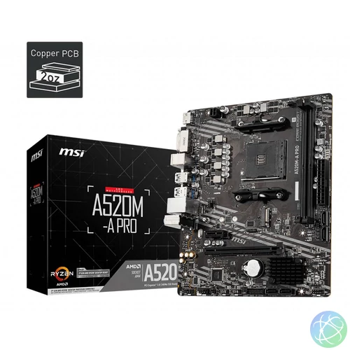 Msi A520M-A PRO alaplap