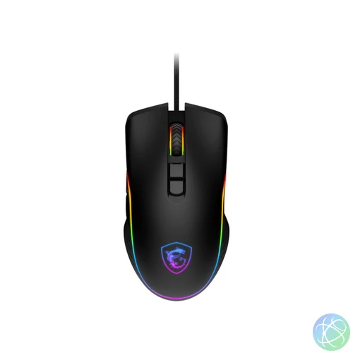 Msi Forge GM300 Gaming mouse Black egér