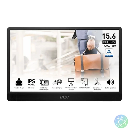 Msi 15,6" Pro MP161 E2 IPS LED monitor
