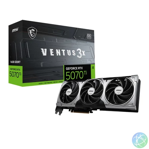 Msi RTX 5070 TI VENTUS 3X 16G OC videókártya