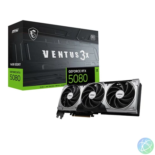 Msi RTX5080 16G VENTUS 3X OC videókártya