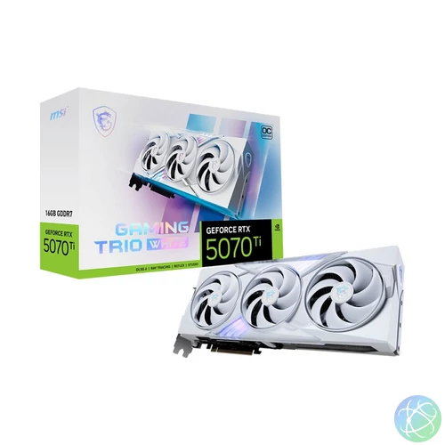 Msi RTX5070 TI 16G GAMING TRIO OC WHITE videókártya