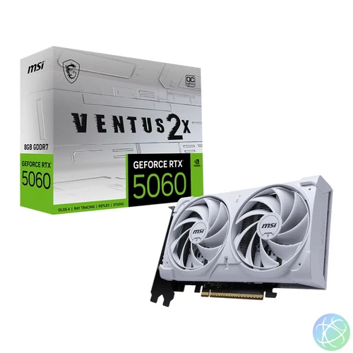 Msi RTX5060 8G VENTUS 2X OC WHITE videókártya