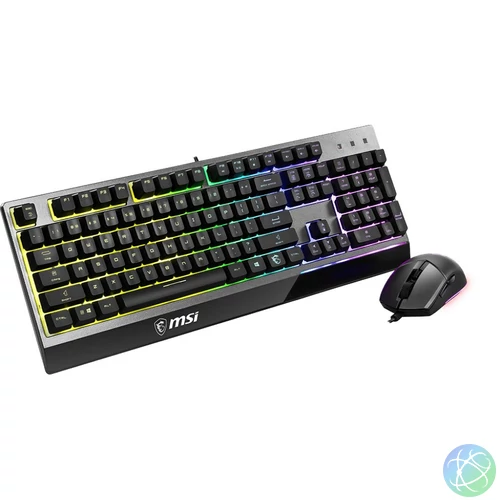 Msi Vigor GK30 Gaming Combo Black HU billentyűzet