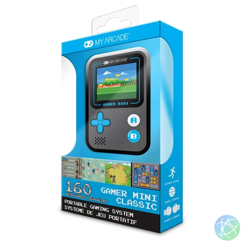 MY ARCADE Gamer Mini Classic Hordozható Black/Blue konzol