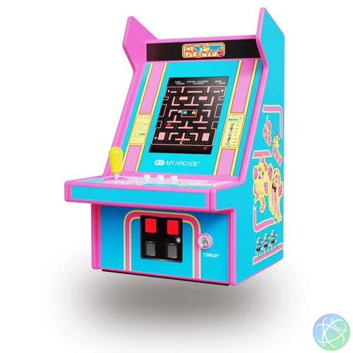 MY ARCADE Ms.Pac-Man Micro Player Pro Retro Arcade 6.75" Hordozható konzol