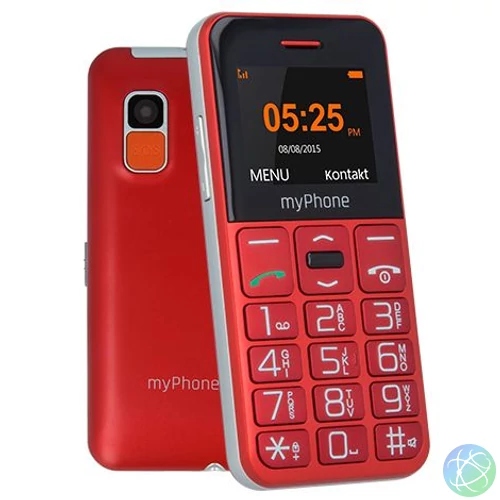 MyPhone Halo Easy Red mobiltelefon