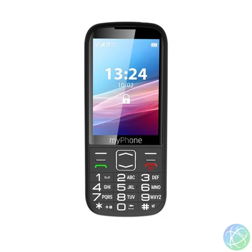 MyPhone Halo 4 LTE DualSIM Black mobiltelefon