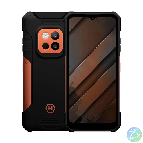 MyPhone Hammer Construction 2 Thermal 256GB DualSIM Black/Orange mobiltelefon