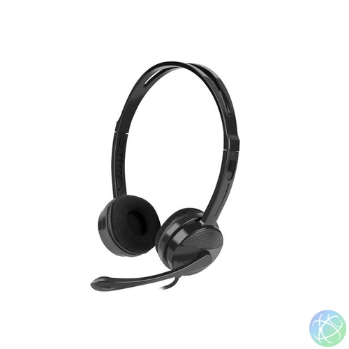 natec Canary headset Black