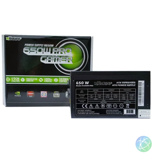 nBase 650W N650-PRO tápegység