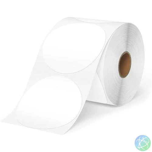 NIIMBOT T14*28-220 Thermal Label White Round címkenyomtató szalag