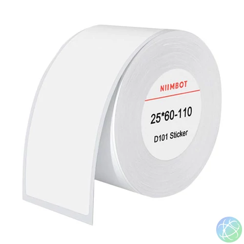 NIIMBOT T25*60-110 Thermal Label White címkenyomtató szalag