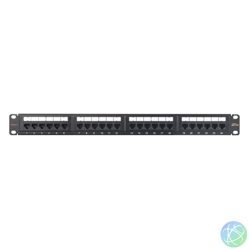 NIKOMAX 24-port Patch Panel 1U Black