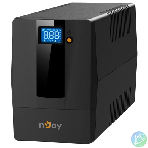 Njoy PWUP-LI080H1-AZ01B Horus Plus 800 LCD 800VA UPS szünetmentes tápegység