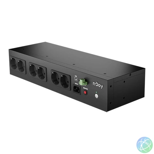 Njoy UPCMRSS680TTRCG01B Theron 800 LCD 800VA UPS szünetmentes tápegység