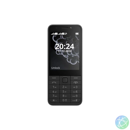 Nokia 230 (2024) DualSIM Black mobiltelefon