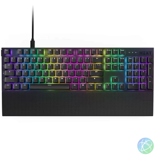 NZXT Function 2 Gaming Keyboard Matte Black UK billentyűzet