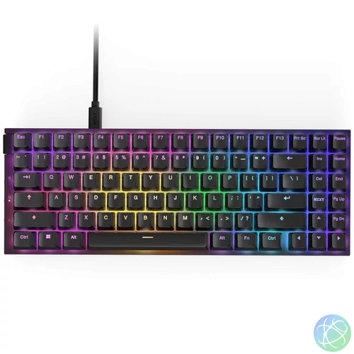NZXT Function 2 MiniTKL Gaming Keyboard Matte Black UK billentyűzet