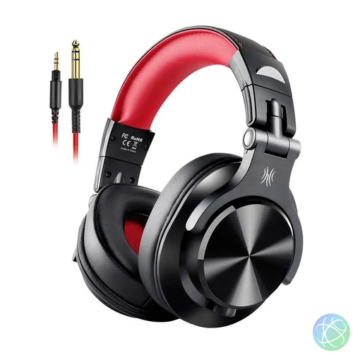 OneOdio A71 Headphones Black/Red