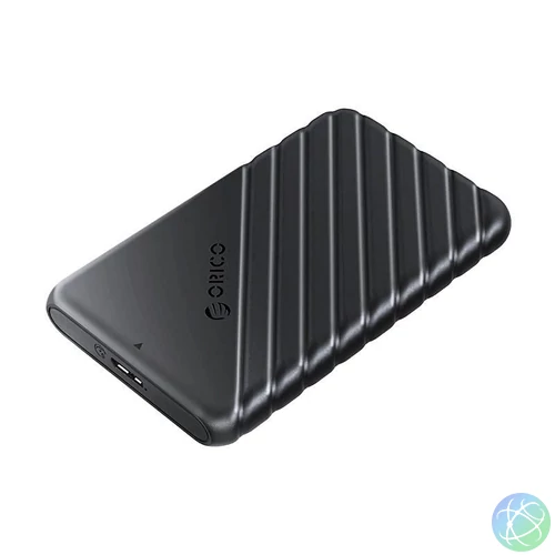 Orico 25PW1-U3-BK-EP USB3.0 HDD/SSD Enclosure Black mobilrack / beépítő keret