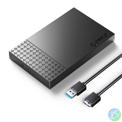 Orico 2526U3-V1 2,5" USB3.0 Hard Drive Enclosure Black mobilrack / beépítő keret