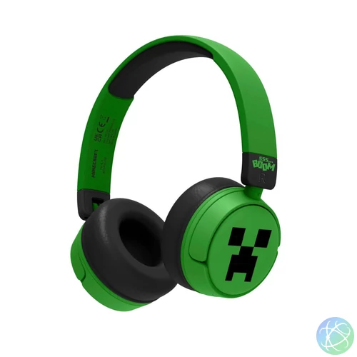 OTL Technologies Minecraft Creeper Kids Bluetooth Headset Green