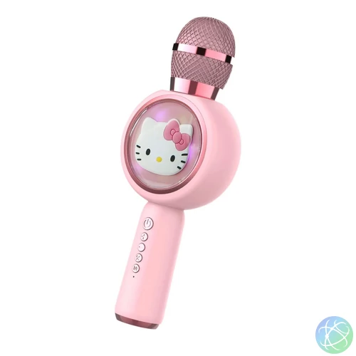 OTL Technologies HK1210 Hello Kitty PopSing LED Karaoke Microphone Pinlk mikrofon