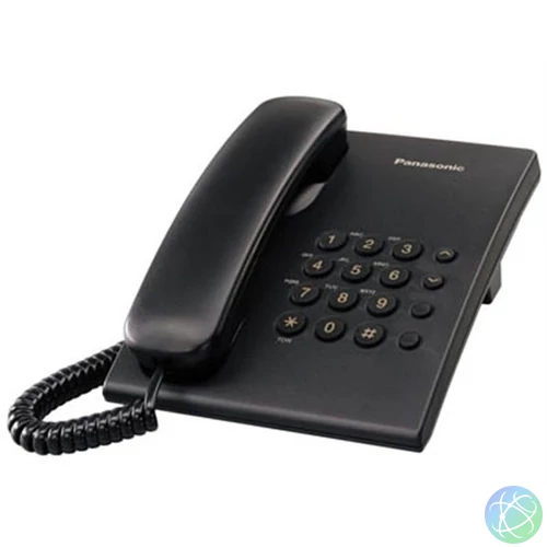 Panasonic KX-TS500HGB Black telefon
