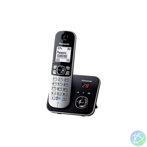 Panasonic KX-TG6821PDB DECT Black telefon