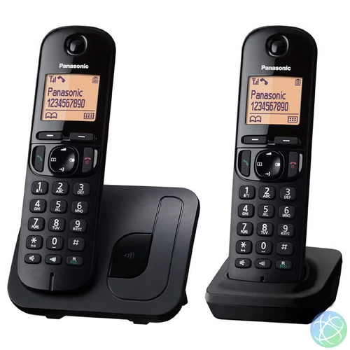 Panasonic KX-TGC212PDB Black telefon