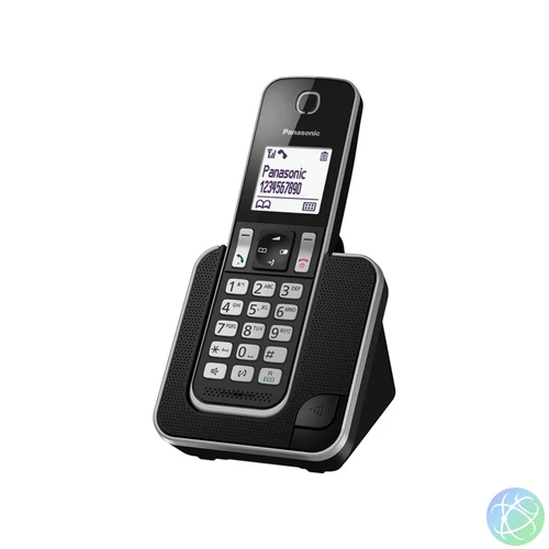 Panasonic KX-TGD310PDB DECT Black telefon
