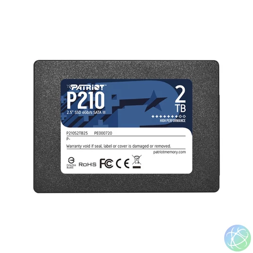 Patriot 2TB 2,5" SATA3 P210 SSD