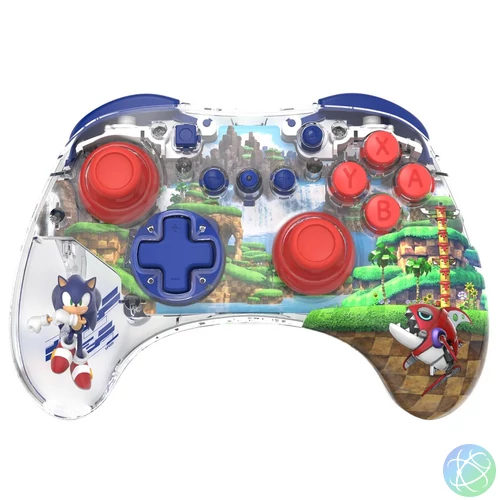 PDP Nintendo Switch REALMz Bluetooth Gamepad Sonic Green Hill Zone