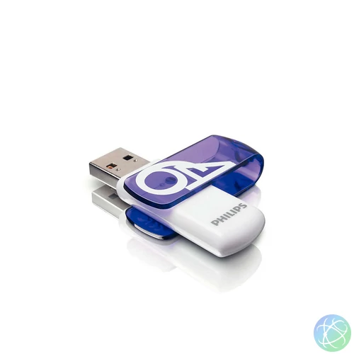 Philips 64GB Vivid White/Purple pendrive