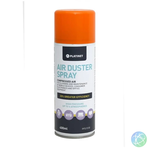 Platinet PFS5130 Sűrített levegő spray 400 ml tisztítóanyag