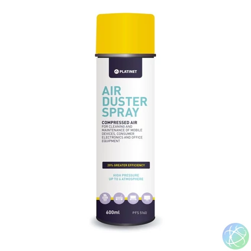 Platinet PFS5160 Sűrített levegő spray 600 ml tisztítóanyag