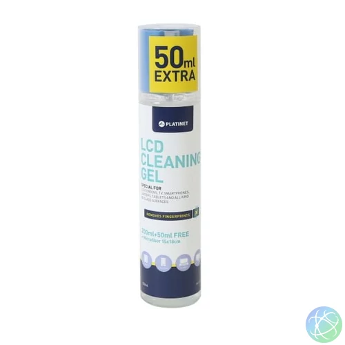 Platinet FreeStyle FS6250 LCD Special Gel+Microfibre Nano Cloth 200 ml tisztítóanyag