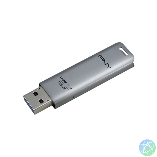 PNY 128GB Elite Steel Flash Drive USB3.1 Silver pendrive