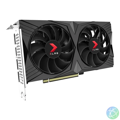 PNY GeForce RTX4060 8GB DDR6 Verto Overclocked Dual Fan DLSS 3 videókártya