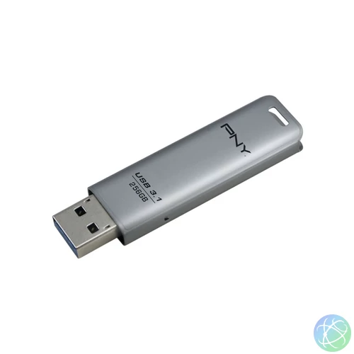 PNY 256GB Elite Steel Flash Drive USB3.1 Silver pendrive