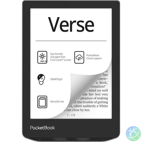 PocketBook Verse PB629 6" E-book olvasó 8GB Mist Grey