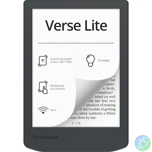 PocketBook Verse Lite 6" E-book olvasó 8GB Midnight Grey