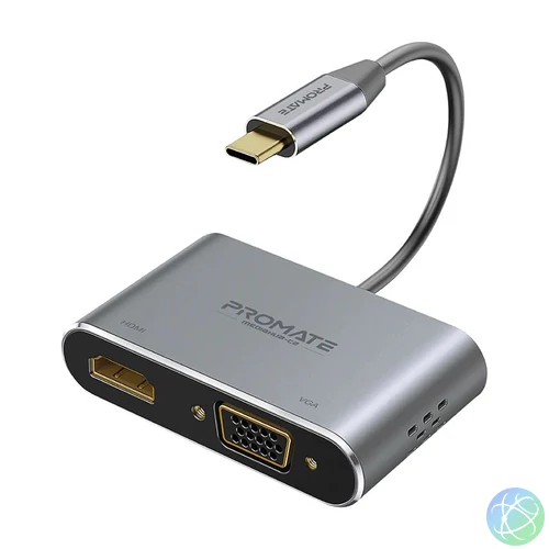 Promate  MediaHub-C2 High Definition USB-C Display Adapter speciális átalakító