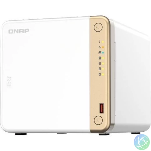 QNAP NAS TS-462-2G (2GB) (4xHDD + 2xM.2 SSD) hálózati tárolóegység (NAS)